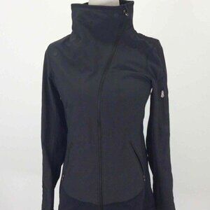 Lululemon Black Floral Women Jacket Size 4